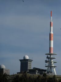 Der Brocken - 1142 Meter hoch