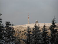 Blick v. Fu&szlig;e des Winterberges